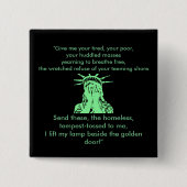 自由叫ぶPin 缶バッジ (正面)