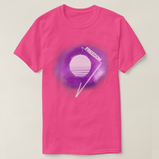 自由合成波 Tシャツ (デザイン正面)