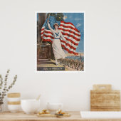 自由国旗 ポスター (キッチン)