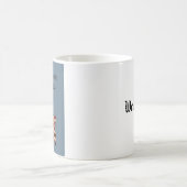 自由地と勇敢なマグカップ コーヒーマグカップ (中央)