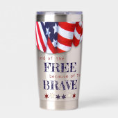 自由地の勇者 保温保冷タンブラー (正面)