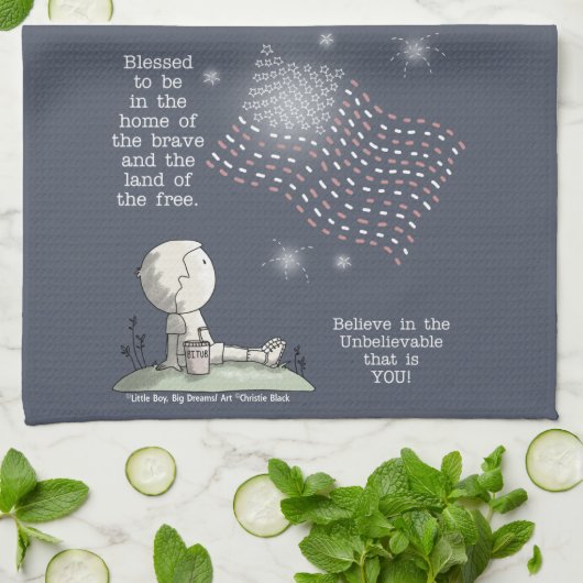 自由地 キッチンタオル (折り畳み)