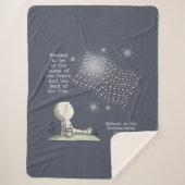 自由地 シェルパブランケット (正面)