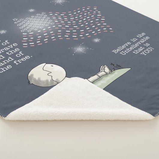 自由地 シェルパブランケット (3/4)