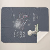 自由地 シェルパブランケット (正面(横))