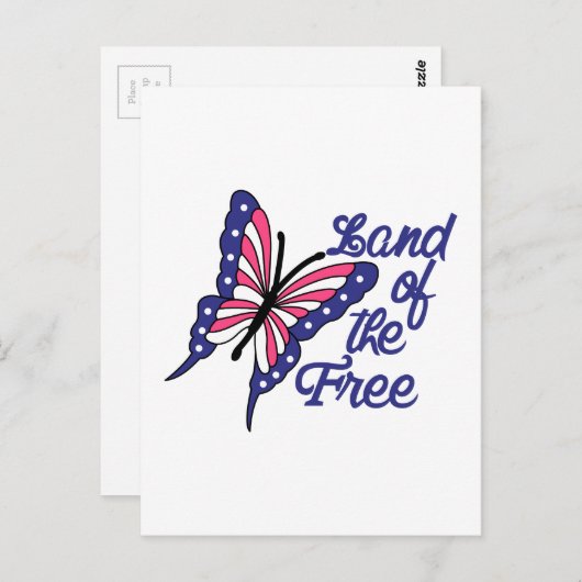 自由地 ポストカード (正面/裏面)