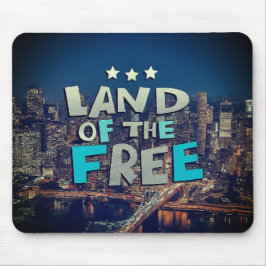 自由地 マウスパッド