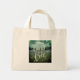 自由地 ミニトートバッグ