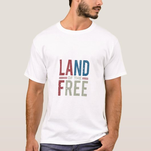 自由地 Tシャツ (正面)