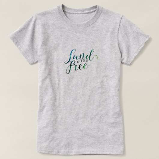 自由地 Tシャツ (デザイン正面)