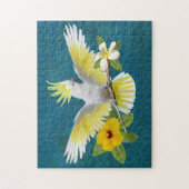 自由奔放なオウム ジグソーパズル (縦)