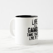 自由奔放ののため ツートーンマグカップ (正面左)