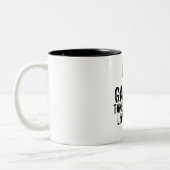 自由奔放ののため ツートーンマグカップ (左)