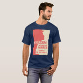 自由女性の行進の投票権 Tシャツ (正面フル)