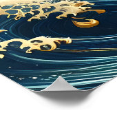 自由威厳のあるの鷲 ポスター (角)