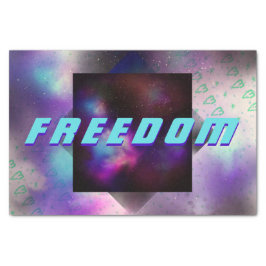 自由宇宙 – 星雲，星，ハートティッシュペーパー 薄葉紙