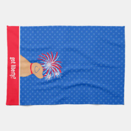 自由得か？イエロードッグキッチンタオル キッチンタオル