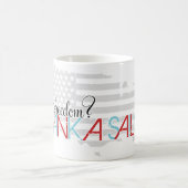 自由得か?船感謝してい員 コーヒーマグカップ (中央)