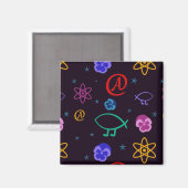 自由思考無神論者カスタマイズ可能な磁石 マグネット (正面/裏面)