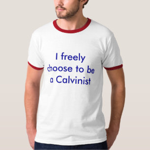 自由意志のカルヴァン主義者 Tシャツ