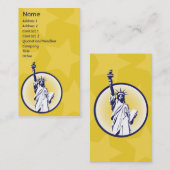 自由意志論者-ビジネス 名刺 (正面/裏面)