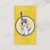 自由意志論者-ビジネス 名刺 (裏面)