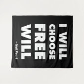 自由意志 タペストリー (正面(横))