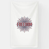自由愛国花火ベクターTシャツデザイン_1 横断幕 (縦)