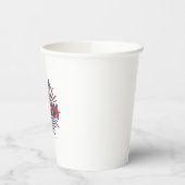 自由愛国花火ベクターTシャツデザイン_1 紙コップ (左)