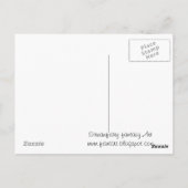 自由憧れ ポストカード (裏面)