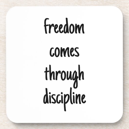 自由懸命プラスチックコースター コースター (正面)