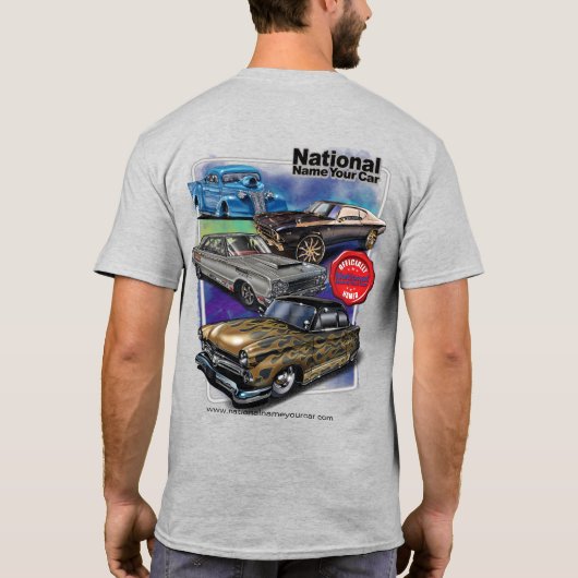 自由戦闘兵士 Tシャツ (裏面)