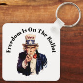 自由投票は2026年 キーホルダー (裏面)