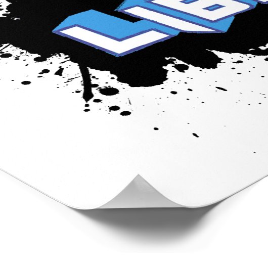 自由拳 ポスター (角)