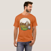 自由放任主義の資本主義か渓谷 Tシャツ (正面フル)