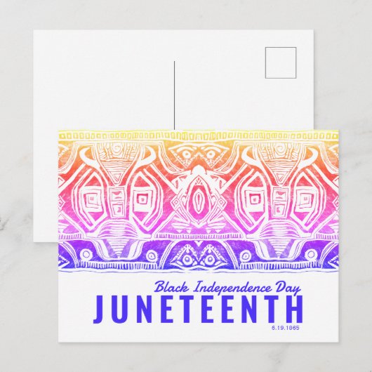 自由日 ポストカード (正面/裏面)