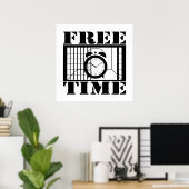 自由時間 ポスター (ホームオフィス)