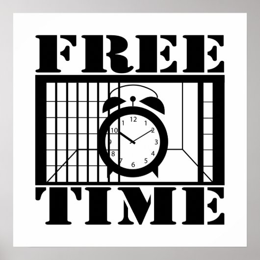 自由時間 ポスター (正面)