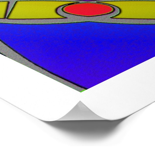 自由曼荼羅 ポスター (角)