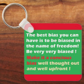 自由最高のへの道 キーホルダー (正面)