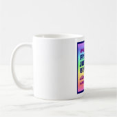 自由正義の平等マグカップ コーヒーマグカップ (左)