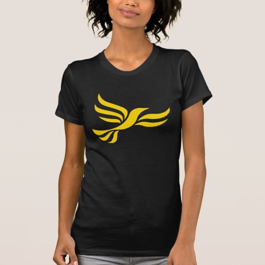 自由民主党員のロゴ Tシャツ (正面)