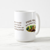 自由民 コーヒーマグカップ (正面右)
