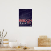 自由油 ポスター (キッチン)