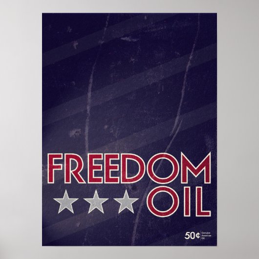 自由油 ポスター (正面)