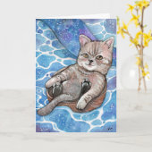 自由浮動 カード (黄色い花)