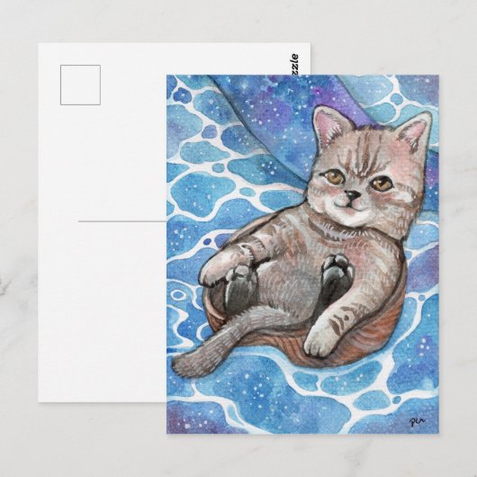 自由浮動 ポストカード (正面/裏面)