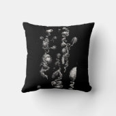 自由浮遊オーガニック収差 クッション (裏面)