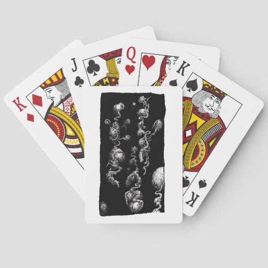 自由浮遊オーガニック収差 トランプ (裏面)