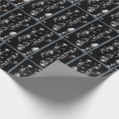 自由浮遊オーガニック収差 ラッピングペーパー (角)